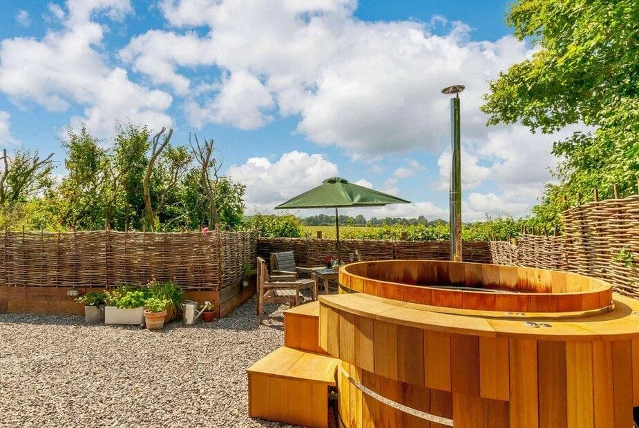 Cosy interior at 1 Bed Lodge in Chillenden