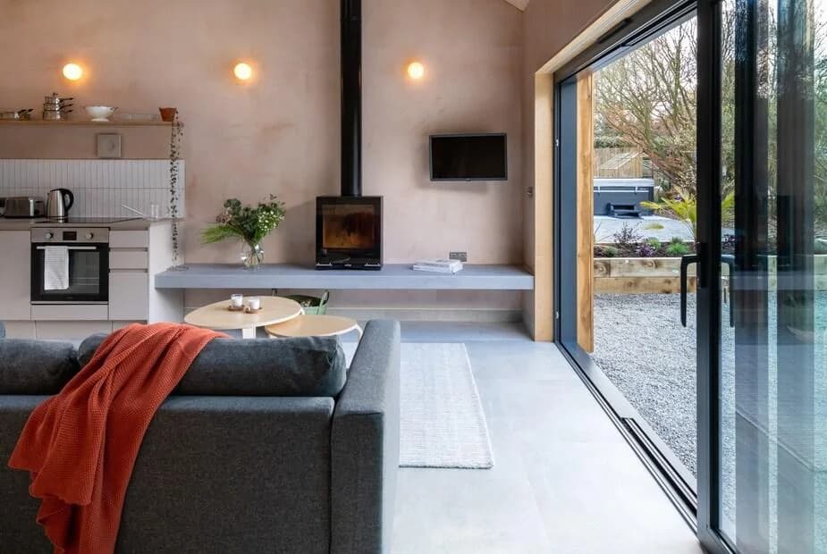 Cosy interior at The Old Piggery