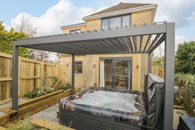 Birch House with a Hot Tub